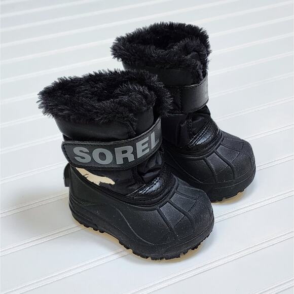 Sorel Snow Commander Toddler Winter Boots - Picture 1 of 10